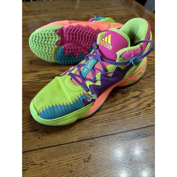 ADIDAS D.O.N. Issue 2 ‘Prove Em Wrong’ Mens Size 11.5 - Picture 4 of 11